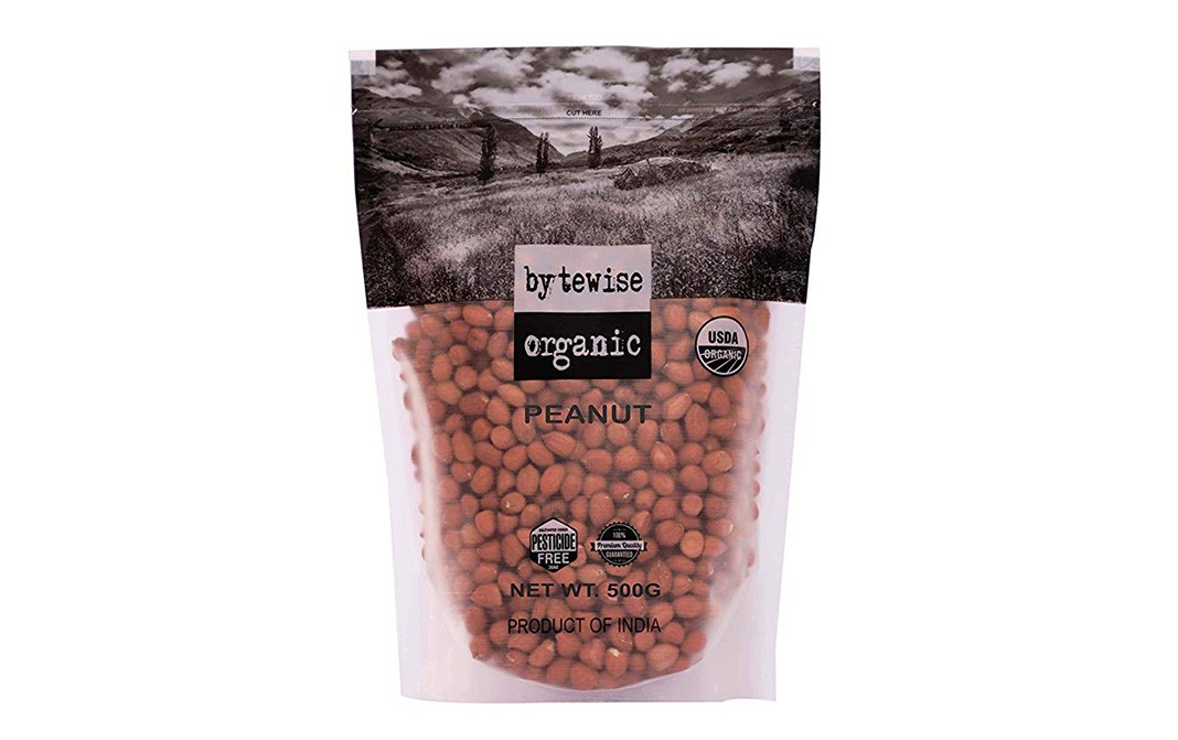 Bytewise Organic Peanut    Pack  500 grams